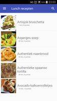 Lunch recepten poster
