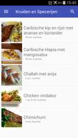 Recepten met specerijen en kruiden app nederlands poster