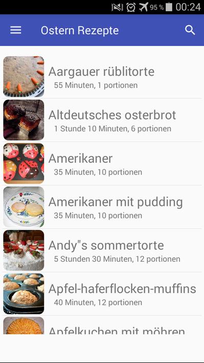 Ostern rezepte app in Deutsch kostenlos offline for ...