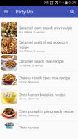 Party mix recipes with photo offline poster