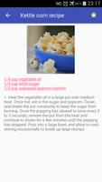 Popcorn recipes with photo offline screenshot 2