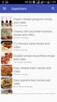 Snacks recipes offline app — Tasty cookbook free! poster