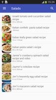 Salad recipes free. Recipes with calories offline capture d'écran 2