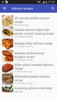 Salmon recipes capture d'écran 1