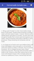 Sauces recipes screenshot 2