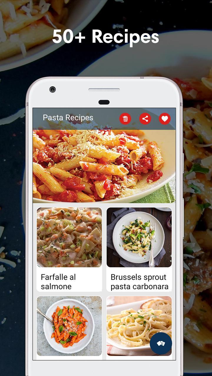 Pasta Recipes in English for Android - APK Download