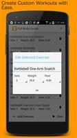 Kettlebell Workouts ภาพหน้าจอ 2