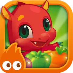 Pig & Dragon Saga  - Cute Free Match 3 Puzzle Game APK Herunterladen