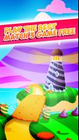 Cookie Blazing Burst Adventure - Puzzle Match 3 poster