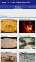 Cookie Cake Recipes Full capture d'écran 1