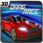 Drag Racing jeu voiture  3D icône