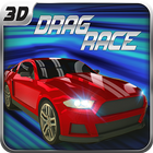 Jogo Drag Racing 3D Car Racing ícone