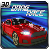 Jogo Drag Racing 3D Car Racing ícone
