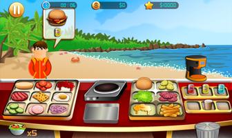 Cooking - Beach Yummy Burger Restaurant screenshot 1