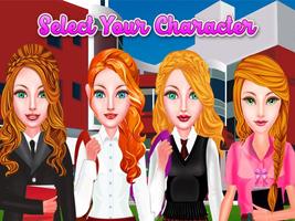 High School Girls Nail Salon - Game for Girls 스크린샷 1