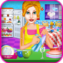 洗碗 清洁的 女孩的游戏 APK