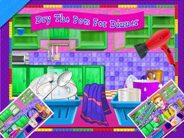 Dish Wash Kitchen Cleaning - Game for Girls capture d'écran 3