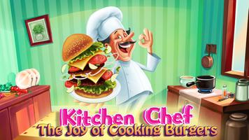 Mutfak Şef Pişirme Burger sevinci Ekran Görüntüsü 3