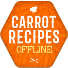 Carrot Recipes Offline icône
