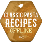 Classic Pasta Recipes Offline أيقونة