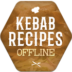 Kebab Recipes Offline icône