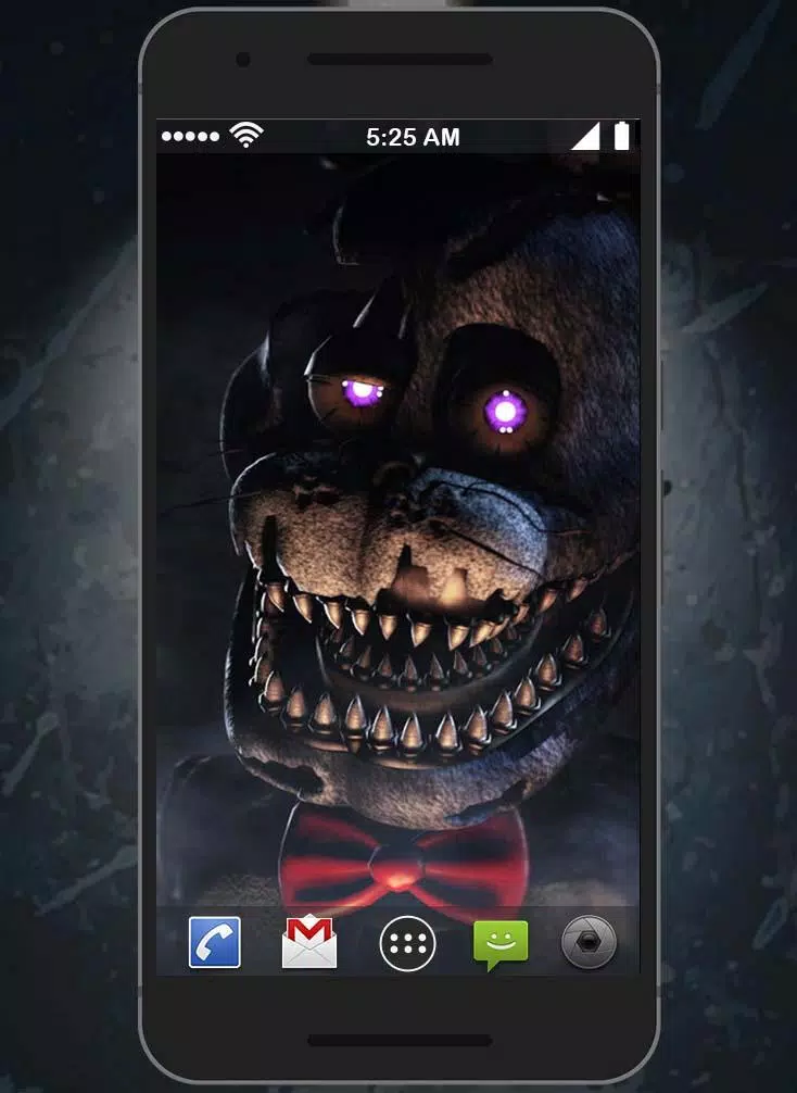 Download Nightmare Freddy Scary Puppet Wallpaper