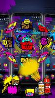 Cool Graffiti Cat Theme screenshot 2