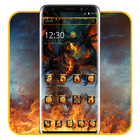 Tema Cool Fire Dragon icono