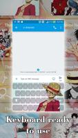 Cool Luffy Keyboard HD imagem de tela 2