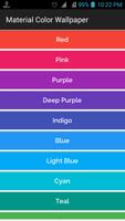 Material Colors Palette Affiche