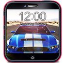 Écran Super Racing Car Lock APK