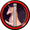 Zipper Lock Screen – Unicorn