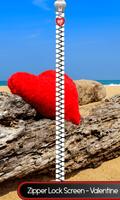 Zipper Lock Screen – Valentine poster
