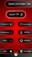 Zipper Lock Screen – Zen capture d'écran 1