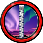 Zipper Lock Screen – Aurora icon