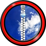 Zipper Lock Screen - Blue Sky icon
