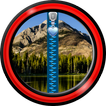 Zipper Lock Screen – Mountains