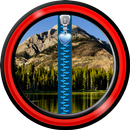 Zipper Lock Screen – Mountains APK