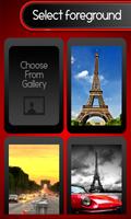 Zipper Lock Screen – Paris syot layar 2