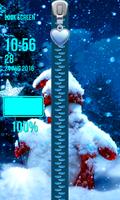 Zipper Lock Screen – Snowman screenshot 3