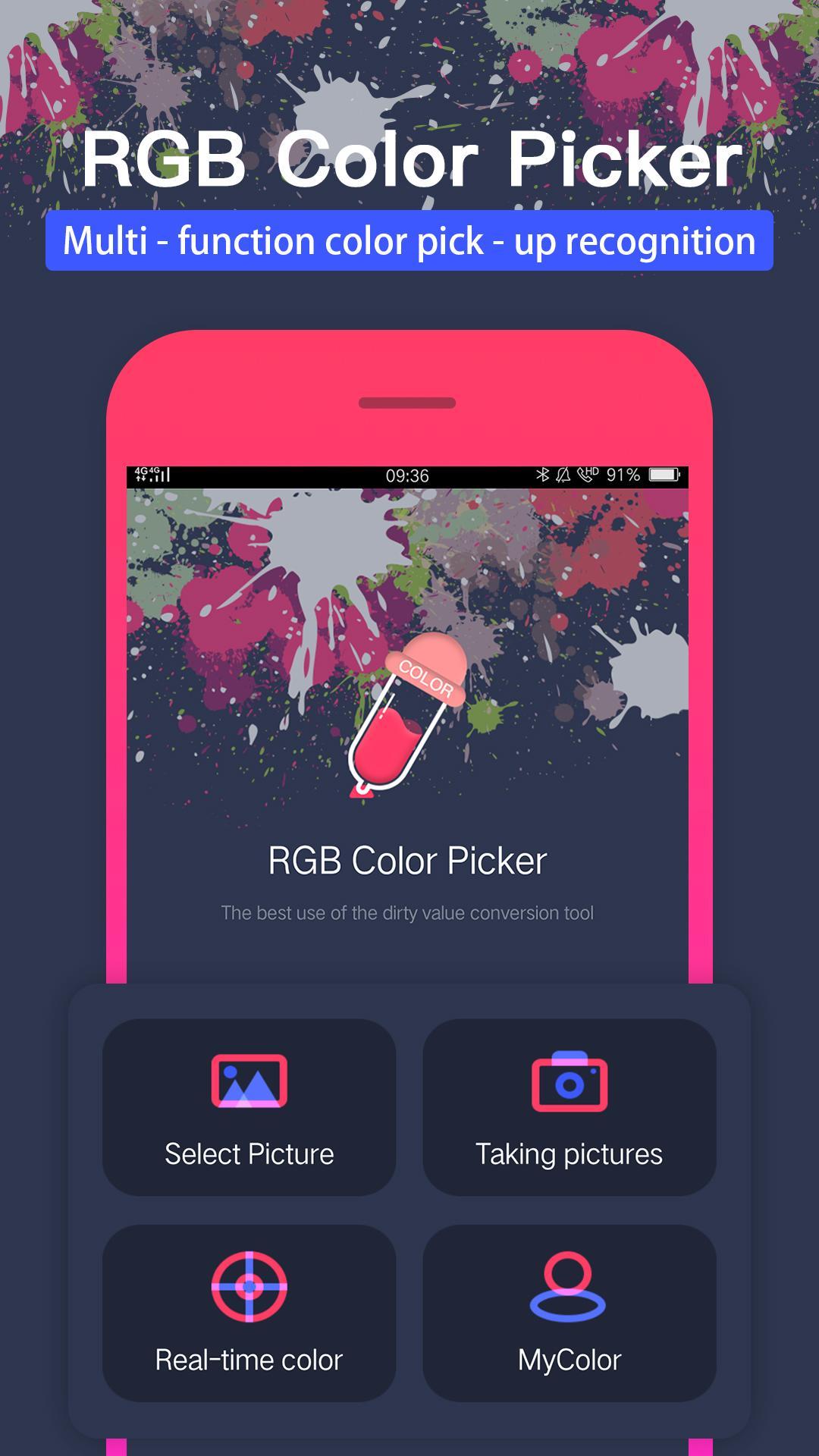 RGB Color Picker——Image Color Picker for Android - APK Download