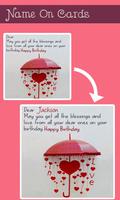 Name On Birthday Cake & Cards  تصوير الشاشة 3