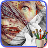 Pencil Sketch Art icon