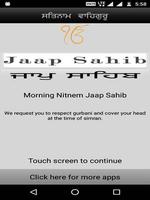 Jaap Sahib Audio with lyrics Affiche