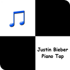 piano tegels - Justin Bieber-icoon