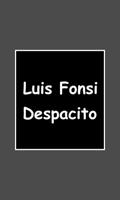 البيانو Luis Fonsi Despacito الملصق