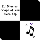 piano tegels - Shape of You-icoon