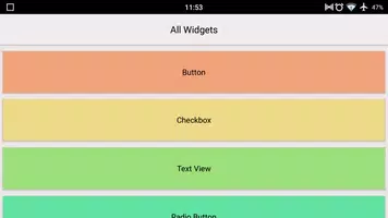 Android UI Programming Screenshot 2