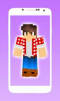 Cool boy skins for minecraft تصوير الشاشة 1