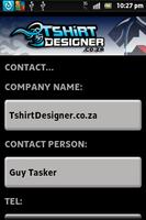 برنامه‌نما Global T-shirt Design Service عکس از صفحه